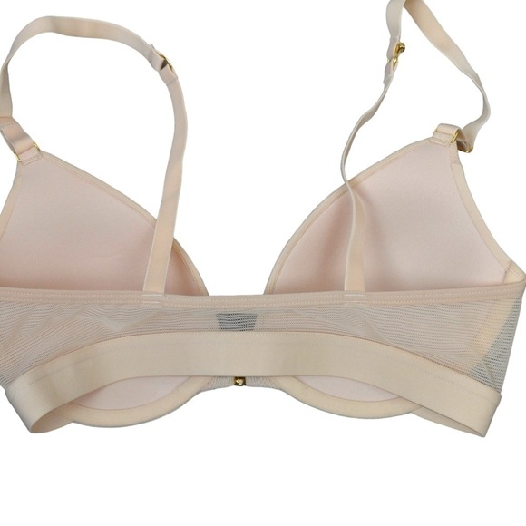 34C Lively Front‎ Close T-Shirt Bra in Toasted Almond NEW - Picture 4 of 5